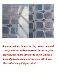 1PC Transparent Plastic Compartmental Storage Box,10-56 Grids Optional Adjustable Divider Net Style Organizer, Dust-Proof Desktop Indoor Home Handicraft Beads Jewelry Nail Rhinestone DIY Small Accessory Classification Container - A - View 11
