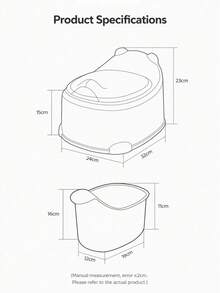 Philips Avent Kids Potty Training Seat 11cm Deepened Detachable Waste Bowl - Multicolor - View 11