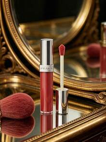 Designer PRADA Beauty Plumping Mirror Lip Oil #R221 Nude Pink Shade Repair Lip Lines Versatile Lip Cosmetic PRADA-3614274178180 - R221 - View 5