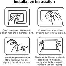 4pcs PowerShot G7X Mark III Camera Screen Protector, 0.3mm High Definition 9H Hardness Tempered Glass Material, Anti-Scratch, Anti-Fingerprint, Anti-Bubble, Easy Installation - View 7