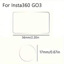 GO 3 相機配件 4 片裝 透明強化玻璃保護貼 - 查看 5