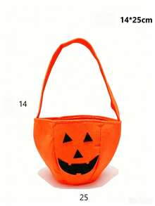 Halloween Pumpkin Cloak Costume With Glowing Cape, Perfect For Performances, Trending Hit - Multicolor - View 6
