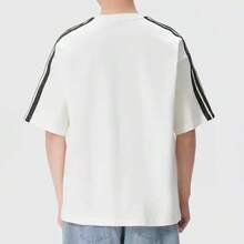 Adidas Summer New ST 3ST OVERS Men's Short Sleeve T-Shirt - White - View 5