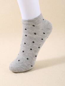 50 Pairs Women's Short Socks, Soft And Comfortable, Casual Versatile, Student Short Socks, Suitable For Valentine's Day Gift Or Outfit, Random Colors - Multicolor - View 4