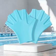 Silicone Swimming Paddles, Adult Universal, 2 Sizes Available, Training Paddles In Multiple Colors, Enhance Swimming Experience, Portable And Easy To Store - Multicolor - View 4