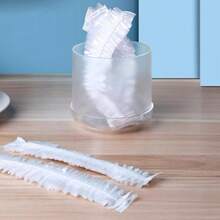 100 mũ tắm dùng một lần cỡ lớn, mũ trùm tóc nhựa dày dùng cho ủ dưỡng sâu, tái sử dụng được, chống nước, cho nam và nữ, mũ tắm trị liệu tóc cho tóc dài, đồ dùng du lịch thiết yếu - Xem 8