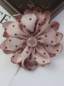Ocean Heart Summer Refreshing Fabric Chrysanthemum Handmade Women's Brooch Corsage, Daily Accessory For Dresses - Roses - View 3