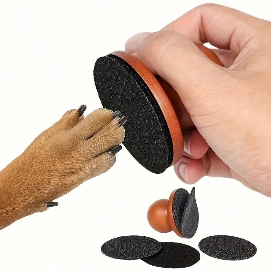 Small And Medium Pet Nail Care Nail File, Dog Nail File, Dog Anti-Scratch Square File, No Battery Required - single hole - View 1