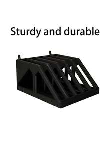 Sandpaper Disc Storage Rack, Multi-Functional Storage Organizer, Orbital Sandpaper Disc Organizer, Suitable For Pegboard, Sturdy Wall Mount Bracket, No Electricity Required, Fixed Storage Rack, Tool Accessory, Suitable For Workshop/Garage, Anti-Slip, Easy Access Anytime, Multi-Functional Storage Shelf - Multicolor - View 12