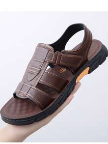 Men Sandals - Brown - View 10