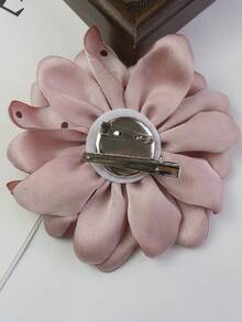 Ocean Heart Summer Refreshing Fabric Chrysanthemum Handmade Women's Brooch Corsage, Daily Accessory For Dresses - Roses - View 7