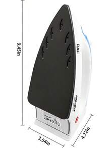 Plancha eléctrica 2026, plancha de, 1200 vatios, función de, portátil y de mano, cuenta con cinco ajustes de temperatura, elimina rápidamente los olores de la ropa (azul) - Azul - Ver 4