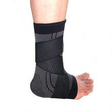 Adjustable Ankle Brace With Compression Sleeve, Strong & Comfortable Ankle Stabilizer With Breathable Design And Buckle - Multicolor - View 24