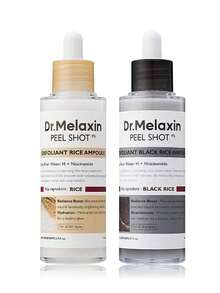 [1Dr.Melaxin Official] Peel Shot 煥采米精華雙組套組 - 亮白、去角質與保濕精華 - 適合所有膚質 - 米 - 查看 8
