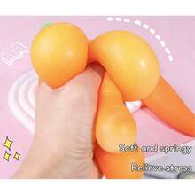 Tachimi 1 pieza Juguete antiestrés con temática de zanahoria, gadget de juego diario, squishy de recuperación lenta, squishy crujiente, multipack de accesorios de juego para todo tipo de ocio diario en interiores, artículos de juego diario general para escenas cotidianas comunes, juguetes para niños, envío aleatorio - Multicolor - Ver 5