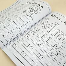 1pc High-Quality English Letter Tracing Practice Book, Dedicated For Adults And Teenagers To Improve English Handwriting, Minimalist And Clean Layout Suitable For All Ages, Adult Self-Study And Workplace English Handwriting Practice, Fine And Smooth Paper, Fluid Writing Without Smudging, Comfortable For Long-Term Tracing And Writing - Multicolor - View 7