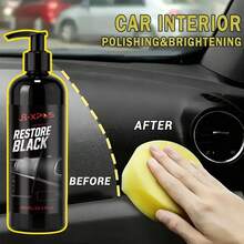 JB-XPCS Car Plastic Restorer Spray, Dashboard Leather Seat Door Panel Color Texture Polishing Protection Long-Lasting YT2010 - Plastic Restorer - View 6