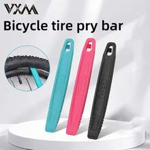VXM 2件組自行車輪胎撬棍，公路車與登山車輪胎拆卸工具，尼龍材質，加長加厚，適用於輪胎補胎、輪胎更換及其他單車維修工具 - 彩色 - 查看 1