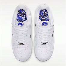 Nike Women's Air Force 1 AF1 Cushioned Sneakers CT1990-100 - White - View 6