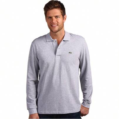 Lacoste Men's Long Sleeve Classic Pique Polo Shirt Variant 1