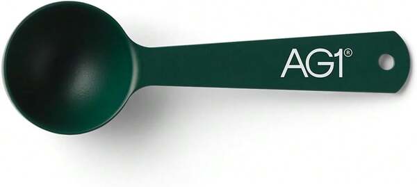 AG1 Metal Measuring Scoop U2013 Green Stainless Steel Scoop For Supplement &Amp; Powder Measurement
