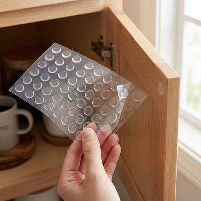 500pcs Double Sided Adhesive Dots, Clear Round Glue Stickers ,Removable Sticky Tack ,DIY Decoration, For Photos Posters Office Home Balloon Party Decorations Multi-Purpose Mounting Tabs