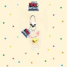 1 Set 8pcs SKZOO SKZ TOY WORLD Keychain, Cute Animal Series With Clothes Keychain Pendant, Suitable For Fans And Gifts - Multicolor - View 17