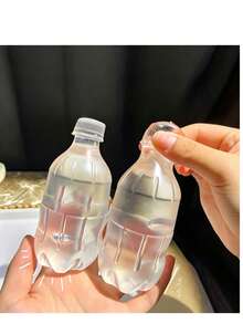 1pc Clear Mineral Water Bottle Squeeze Toy Slow Rebound Stress Relief Toy Korean - 彩色 - 查看 1