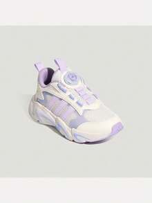 Adidas 女童 PLAYFLEX K 低筒訓練鞋 LA6972 - 淡紫色 - 查看 2