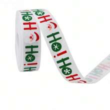 Christmas Ribbon DIY Bow Gift Wrapping Christmas Scene Woven Tape Party Colorful Ribbon - Multicolor - View 8