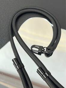 Lanière de téléphone bandoulière réglable, chaîne de téléphone flexible anti-perte, accessoire universel pour smartphone, anneau de porte-clés pratique, corde d'escalade tressée en polyester, anti-chute pour sports de plein air, randonnée et course - Multicolore - Voir 3
