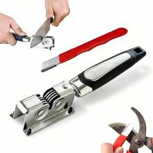 Multifunctional Knife Sharpener Professional Tungsten Steel Quick Sharpening Tool For Kitchen Knives Scissors Garden Shears Fixed Angle Grindstone Kitchen Gadget - Sharpening Tool - View 12