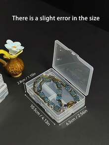 Multi-Compartment Double-Sided Pill Storage Box, Portable Mini Pill Box, Transparent PP Plastic Divided Storage Box, Multi-Function Storage Box Suitable For Jewelry, Beads, Stationery, Hardware Fasteners, Fishing Tackle Accessories, Small Parts Organizer, Suitable For Travel, Home, Office Use - Multicolor - View 5