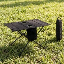 Foldable Camping Chair, Beach Chair, Fishing Chair, Outdoor Folding Table, Camping Equipment, Cup Holder Design, Aluminum Alloy Material, Quick Fold And Storage, Comes With Carrying Bag. Suitable For Camping, Travel, Hiking, Beach And Backyard Outdoor Accessories. - Multicolor - View 12