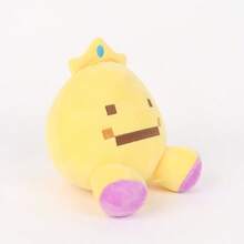 BIUBLIULAND 7 Inch Cute Purple & Yellow Round Plush Doll With Crown, Soft Cartoon Plush Doll, Suitable As Gift For Children And Adults - Multicolor - View 11
