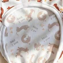 Rompi Tanpa Lengan Musim Panas untuk Hewan Peliharaan, Motif Anjing Lucu, Pakaian Anak Anjing Ringan dan Sangat Bernapas, Mengurangi Kerontokan Bulu, Menjaga Hewan Peliharaan Tetap Sejuk dan Mencegah Kepanasan - Coklat - View 4