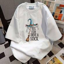 1/2/3pcs Halloween Witch Hat & Broom Pattern Heat Transfer Vinyl Stickers, Suitable For T-Shirt Making, Pillow Decoration, Multi-Color Durable Washable Vinyl Material, Applicable To Backpacks, Pillows, Pants, Sofas, Anti-Fading T-Shirt Printing Stickers - Multicolor - View 3