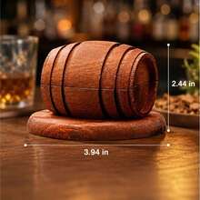 Juego de ahumador, juego de ahumador de madera con diversas fragancias, juego de infusor, adecuado para juego de ahumado de bebidas, perfecto para padre, esposo, amigo - A - Ver 12