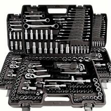 115/46pcs Perlengkapan Perbaikan Mobil Solusi Terpadu Lengkap, Cocok Untuk Perbaikan Mobil, Sepeda, Sepeda Motor dan Set Kunci Pas Kombinasi Multifungsi - MultiWarna - View 1