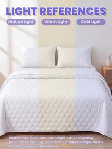 1 buah Selimut Pendingin AC, Penutup Tempat Tidur Putih, Bernapas & Ringan, Sangat Lembut & Nyaman, Cocok Untuk Ukuran Twin/Full/Queen/King, Penggunaan di Rumah & Asrama, Bantal dan Sarung Bantal Tidak Termasuk, Dapat Dicuci dengan Mesin - Putih - View 9