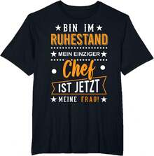 Local Lager,Marque,Pensioner Retired Am Retired 2025 2026 Funny Pensioner T-Shirt - 黑色 - 查看 4