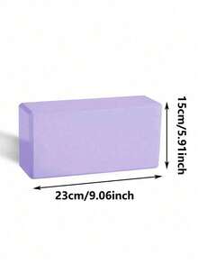 1pc/2pcs High-Quality Yoga Block, High-Density Foam Material, Suitable For Yoga, Pilates And Meditation, Can Train Flexibility And Balance, Strong Support, Lightweight And Non-Slip - Multicolor - View 6