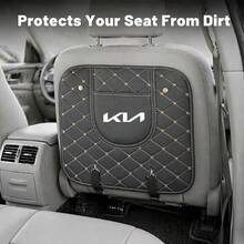 For Kia GT-Line Sportage Ceed Rio Picanto Sorento Soul Cerato Veng 1PC Car Seat Back Protector Pad Interior Auto Anti Kick Pads - A - View 7