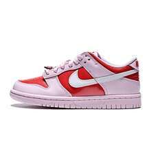 Nike Dunk Valentine's Day Comfortable Fit GS Low-Top Sneakers Pink - Pink - View 2