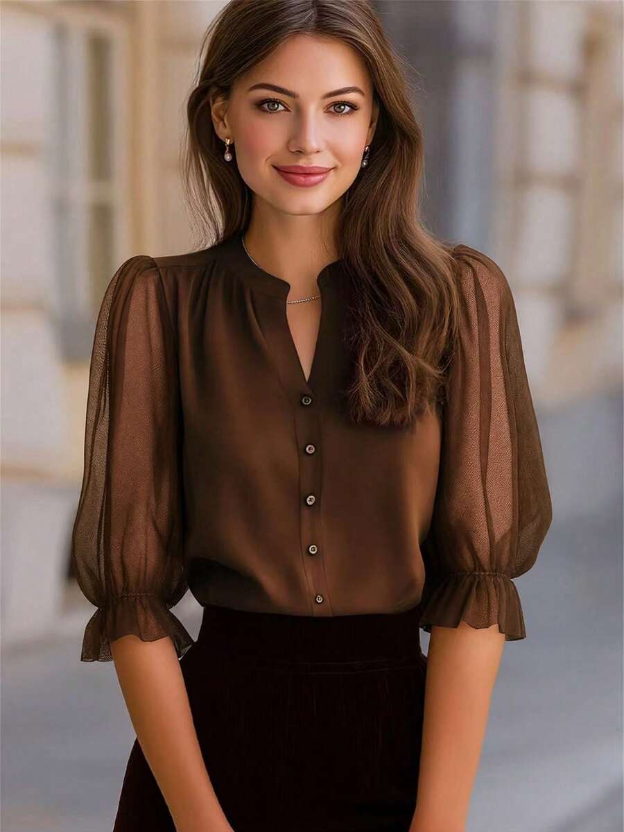 Cosplay Clothing - Chocolate Brown - View 1