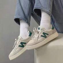 Zapatillas New Balance Pro Court de Caña Baja en Tela Beige, Zapatos Casuales de Lona Versátiles Unisex, Adecuados para Uso Diario en la Calle - Multicolor - Ver 4