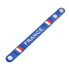 2026 FIFA World Cup USA Canada Mexico National Team Rubber Wristband Fan Souvenir Flag Wrist Strap - Wristband - View 6