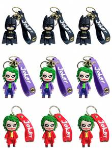 1/2/3/6/9pcs Warner Bros Cartoon Cute Exquisite Cartoon Couple Gift Keychain Backpack Pendant Souvenir Small Gift Backpack Pendant Cute Bag Pendant Portable Keychain Travel Accessory Unisex Bag Pendant Cute Exquisite Small Gift - Multicolor - View 21