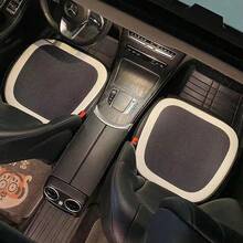 1件冰絲汽車座椅墊，汽車內飾墊，夏季涼爽透氣座椅套，防滑通用汽車座椅套，防滑透氣汽車座椅保護墊，適用於大多數汽車、SUV，四季舒適汽車內飾配件 - 彩色 - 查看 5
