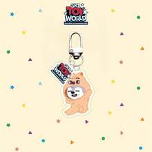 1 Set 8pcs SKZOO SKZ TOY WORLD Keychain, Cute Animal Series With Clothes Keychain Pendant, Suitable For Fans And Gifts - Multicolor - View 10